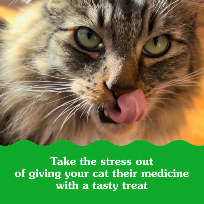 FELINE GREENIES PILL POCKETS for Cats Natural Soft Cat Treats, Catnip Flavor, 1.6 oz. Pack (45 Treats) - Image 4