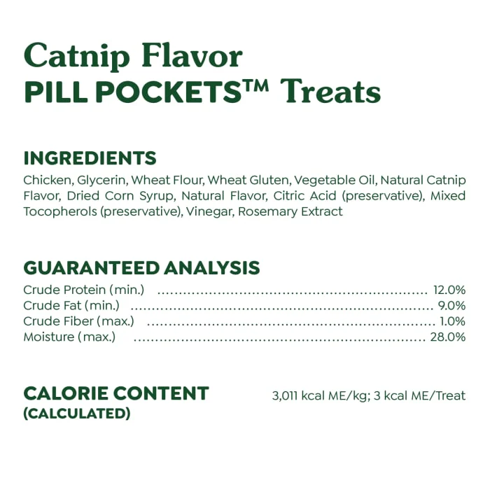 FELINE GREENIES PILL POCKETS for Cats Natural Soft Cat Treats, Catnip Flavor, 1.6 oz. Pack (45 Treats) - Image 7