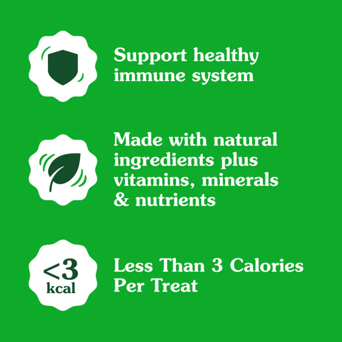 GREENIES SMARTBITES Immune Support Crunchy & Soft Dog Treats, Chicken Flavor, 28 oz. Pack - Image 5