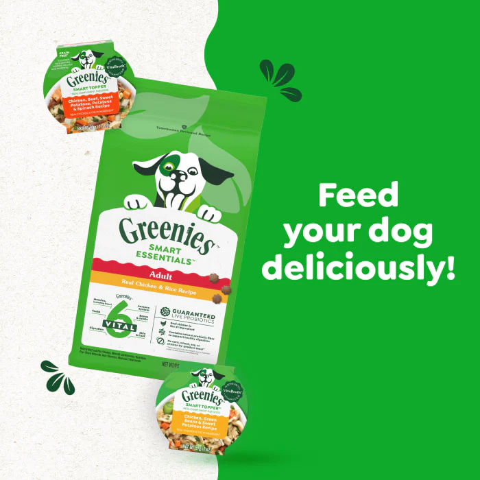 Greenies Smart Topper Wet Mix-In for Dogs, Chicken, Beef, Sweet Potatoes, Potatoes & Spinach Recipe, 2 oz. Tray - Image 5