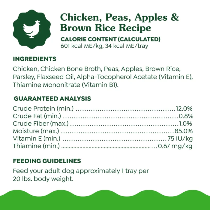 Greenies Smart Topper Wet Mix-In for Dogs, Chicken, Peas, Apples & Brown Rice Recipe, 2 oz. Tray - Image 9