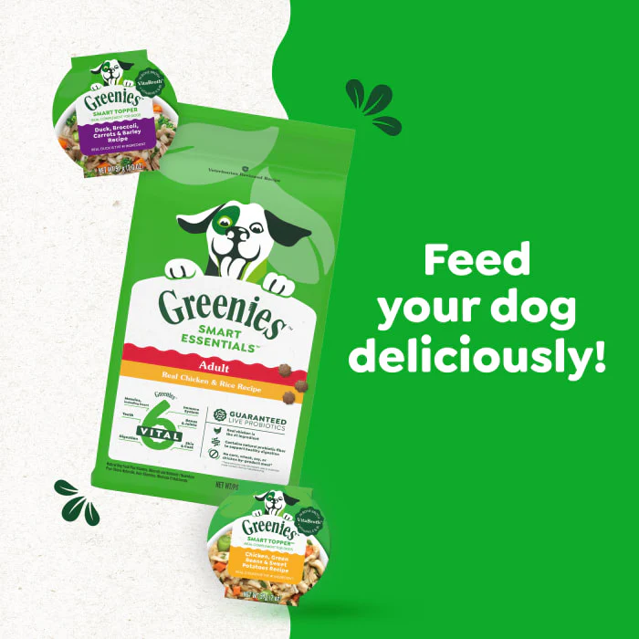 Greenies Smart Topper Wet Mix-In for Dogs, Duck, Broccoli, Carrots & Barley Recipe, 2 oz. Tray - Image 7