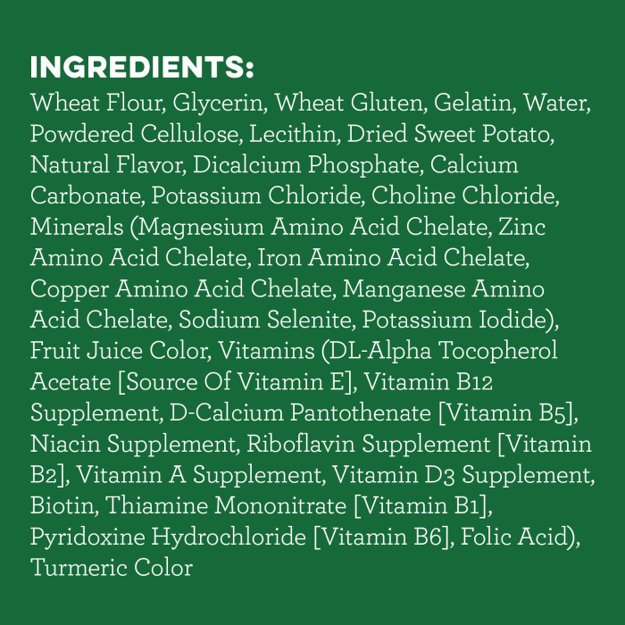GREENIES Sweet Potato Flavored Large Dental Treats, 8 Count - Image 9