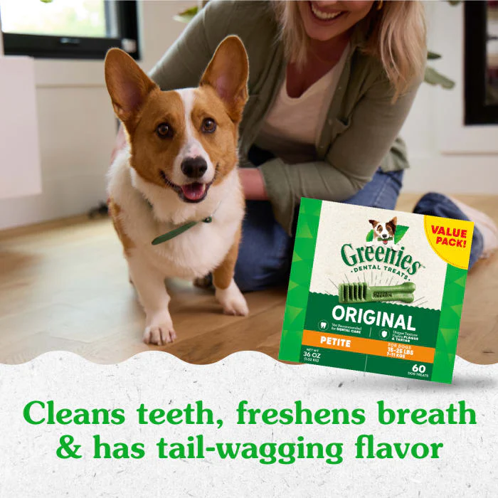 Greenies Natural Dental Care Dog Treats Petite Size, 36 oz. Variety Pack, 3 Flavors - Image 4