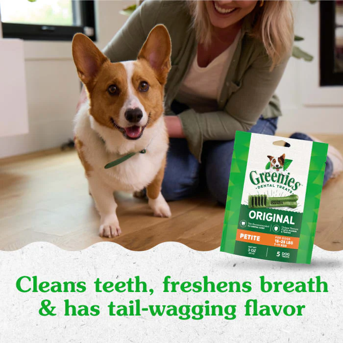 GREENIES Original Petite Natural Dog Dental Treats, 3 oz. Pack (5 Treats) - Image 4