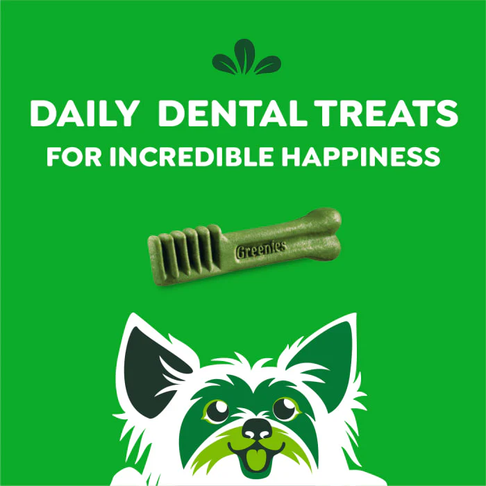 GREENIES Original TEENIE Natural Dental Care Dog Treats, 6 oz. Pack (22 Treats) - Image 9