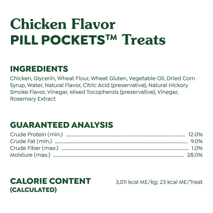 Greenies Pill Pockets for Dogs Large, Capsule Size Soft Dog Treats, Chicken Flavor, 15.8 oz., Pack of 60 - Image 8