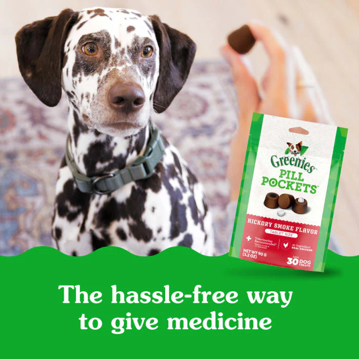 Greenies Pill Pockets for Dogs Large, Capsule Size Dog Treats, Hickory Smoke, 7.9 oz., Pack of 30 - Image 4