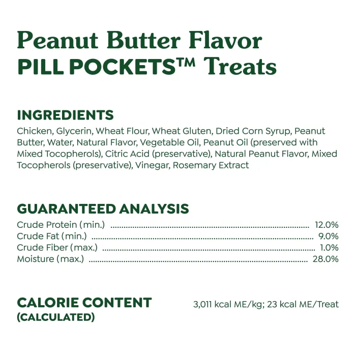 Greenies Pill Pockets for Dogs Large, Capsule Size Dog Treats, Real Peanut Butter, 15.8 oz., 60 Pack - Image 8