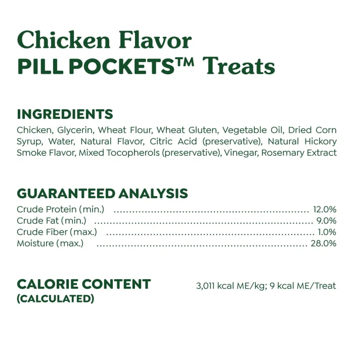 Greenies Pill Pockets for Dogs Small, Tablet Size Soft Dog Treats, Chicken Flavor, 3.2 oz., Pack of 30 - Image 8