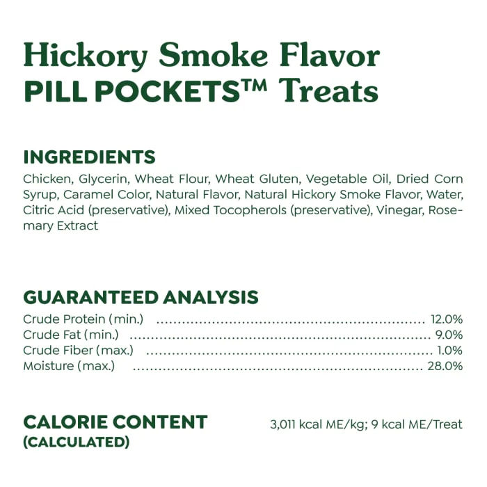 Greenies Pill Pockets for Dogs Small, Tablet Size Dog Treats, Hickory Smoke, 3.2 oz., Pack of 30 - Image 8