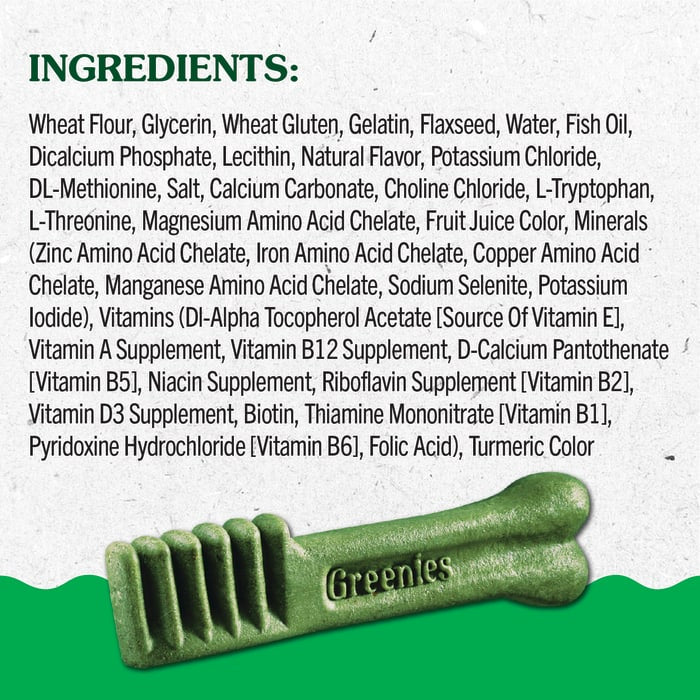 GREENIES Puppy Regular Size Natural Dental Dog Treats, 12 oz. Pack (12 Treats) - Image 7