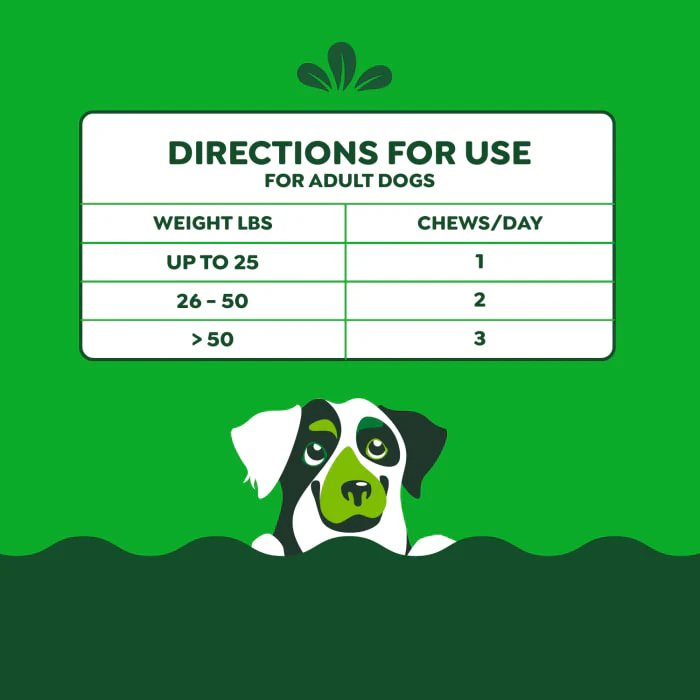 Greenies Supplements Calming Chews for Dogs Chicken Flavor, 14.7 oz. Container of 80 ct. Soft Chews - Image 9
