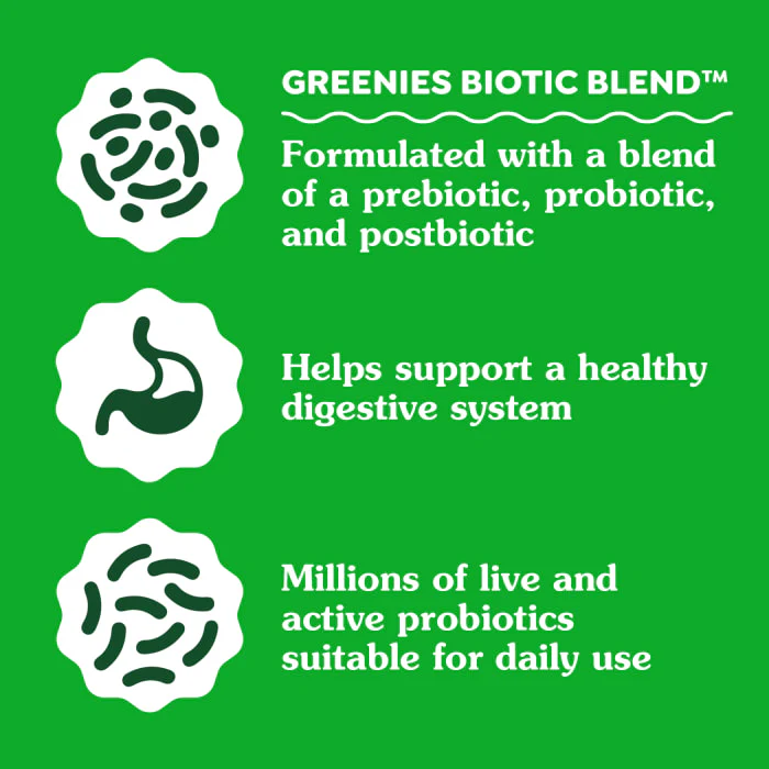 Greenies Digestive Health Sensitive Care Supplement for Dogs, Peanut Butter Flavor, 40 Count Pouch - Image 5