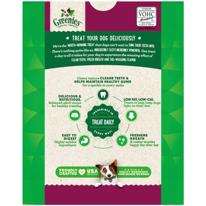 GREENIES Weight Management Large Natural Dog Dental Care Chews Weight Control Dog Treats, 27 oz. Pack (17 Treats) - Image 3