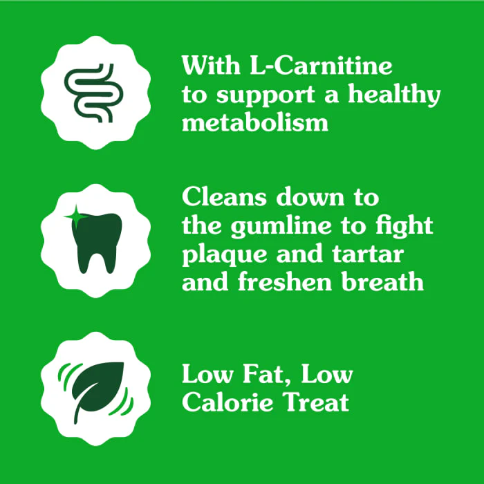 GREENIES Weight Management Regular Natural Dog Dental Care Chews Weight Control Dog Treats, 27 oz. Pack (27 Treats) - Image 6